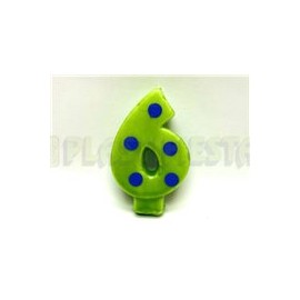 Vela glow No. 6 1 pz