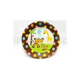 Plato pastelero Welcome baby (FP) 8 pz