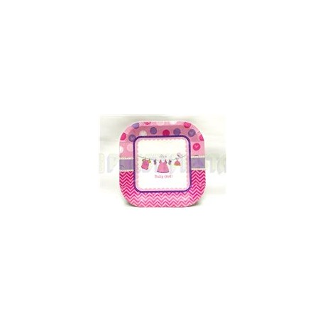 Plato fiesta It's a baby girl ! 8 pz