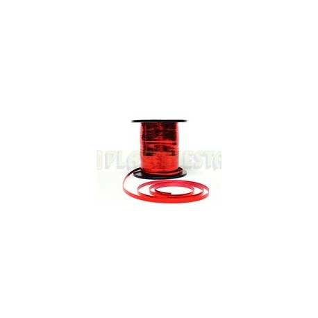 Curling metálico Rojo 1 pz