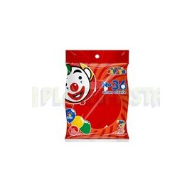 Globo de látex No. 36 sólido Rojo cereza 3 pz