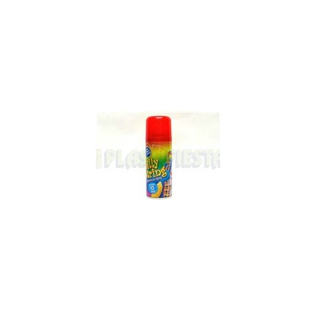 Serpentina en aerosol Rojo 250 gr 1 pz