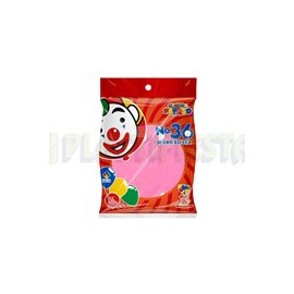 Globo de látex No. 36 sólido Rosa bebé 3 pz