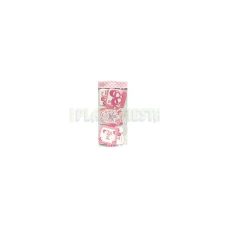 Letrero Baby Girl Rosa 1 pz