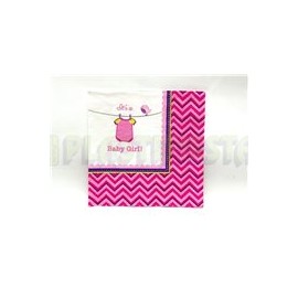 Servilleta cóctel It's a baby girl ! 16 pz