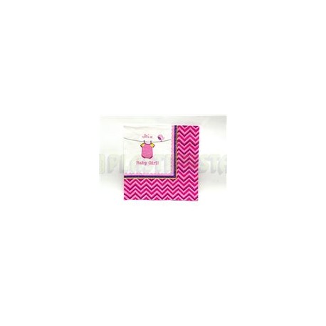 Servilleta cóctel It's a baby girl ! 16 pz