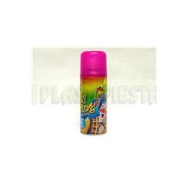 Serpentina en aerosol Rosa 250 gr 1 pz