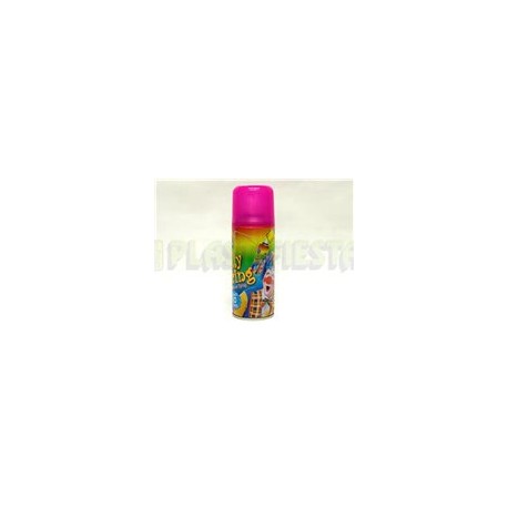 Serpentina en aerosol Rosa 250 gr 1 pz