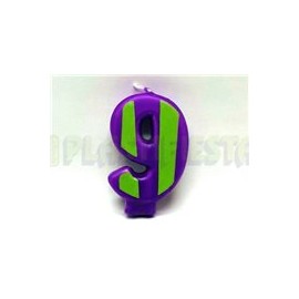 Vela glow No. 9 1 pz