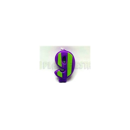 Vela glow No. 9 1 pz