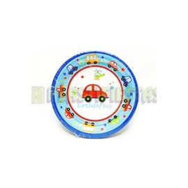 Plato pastelero 1st Todos a bordo 8 pz