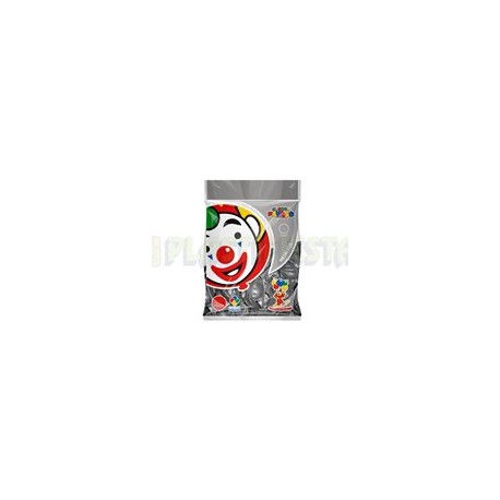 Globo de látex No. 05 metálico Plata 100 pz