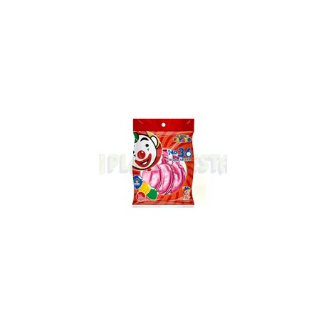 Globo de látex No. 36 perla Rosa bebé  3 pz