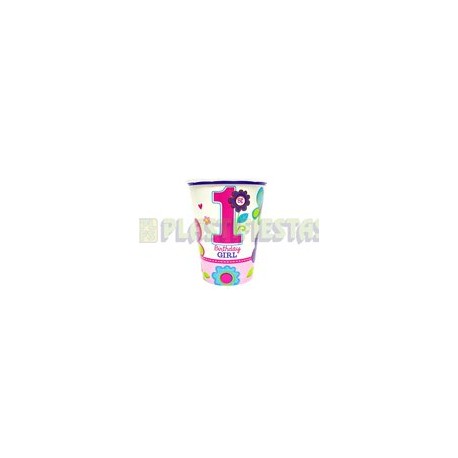 Vaso 1st Dulce niña 18 pz