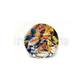 Plato pastelero Power rangers 6 pz
