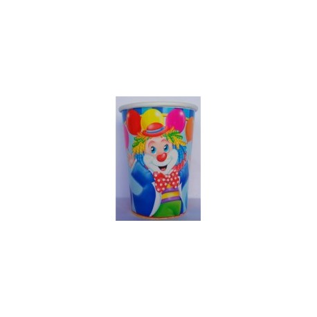 Vaso Payaso 8 pz