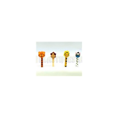 Vela crayola Animales zoo 4 pz