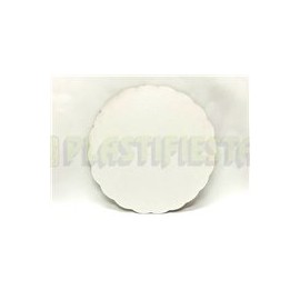 Base redonda 28 cm Blanca 1 pz