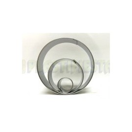 Cortador de galleta Circulo 3 pz