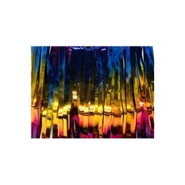 Cortina metálica Multicolor 1 pz