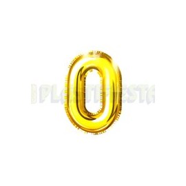 Adorno móvil Globo No. 0 Oro 1 pz