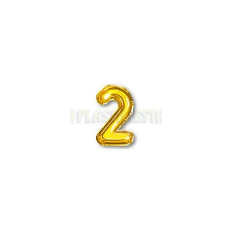 Adorno móvil Globo No. 2 Oro 1 pz