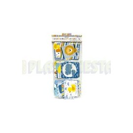 Letrero Baby shower Felicidades azul 1 pz