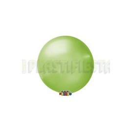 Globo de látex No. 36 sólido Verde lima  3 pz