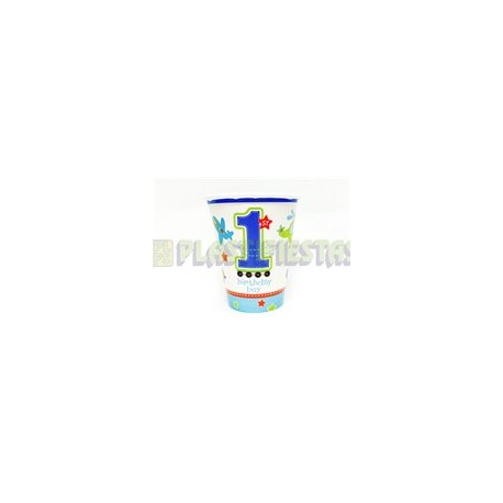 Vaso 1st Todos a bordo 8 pz