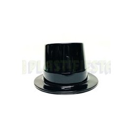 Sombrero copa alta negro 1 pz