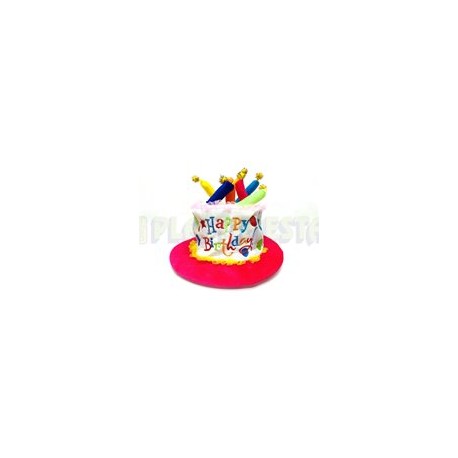 Sombrero pastel Feliz cumpleaños 1 pz