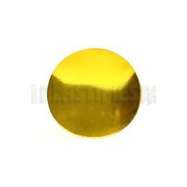 Disco 25 cm Dorado 1 pz