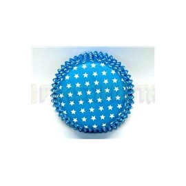 Capacillo estándar Estrellas azul 100 pz