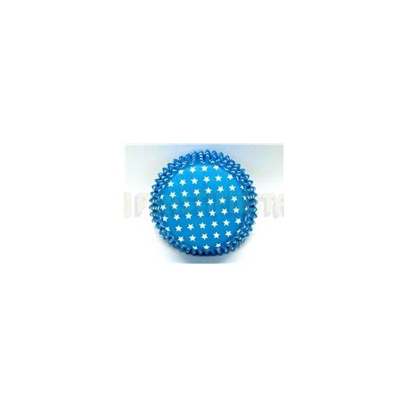 Capacillo estándar Estrellas azul 100 pz