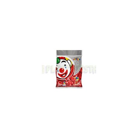 Globo de látex No. 12 metálico Rojo cereza 50 pz