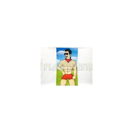 Juego Despedida de soltera Hombre con besos 1 pz