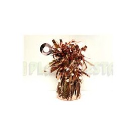 Contrapeso metalico Oro rosado 1 pz
