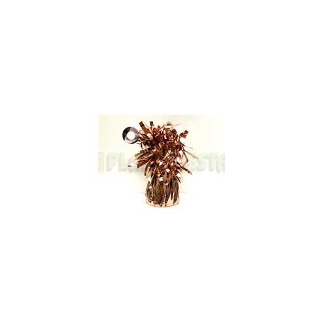 Contrapeso metalico Oro rosado 1 pz