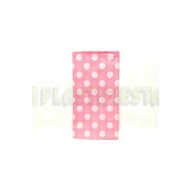 Mantel Polka dots Rosa bebé rectangular 1 pz