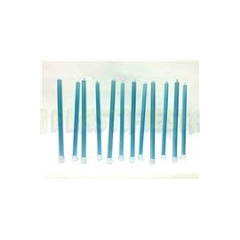 Vela glitter Azul cielo 12 pz