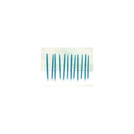 Vela glitter Azul cielo 12 pz