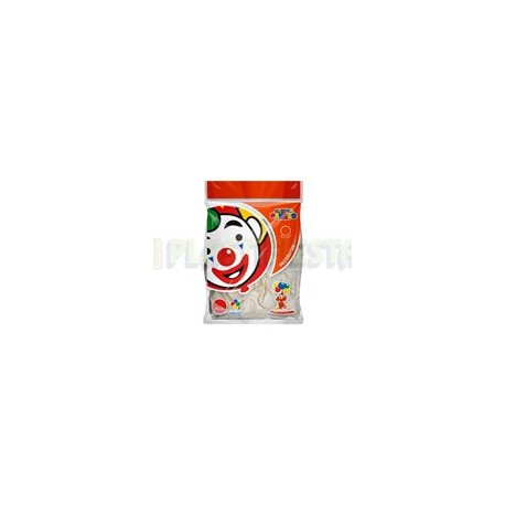 Globo de látex No. 12 Decorator Blanco nieve 50 pz