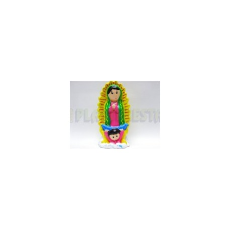 Vela figura Virgencita 1 pz