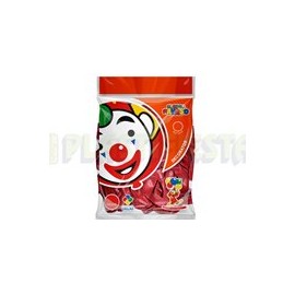 Globo de látex No. 09 Decorator Rojo carmín 50 pz