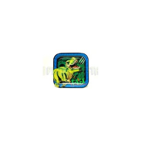 Plato fiesta Dinosaurio T-Rex 6 pz