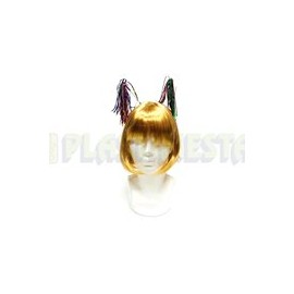 Diadema tiras metalicas colores 6 pz