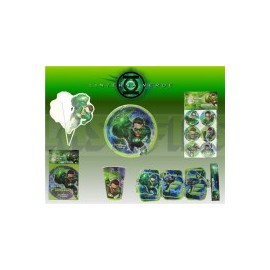 Set de fiesta Linterna Verde