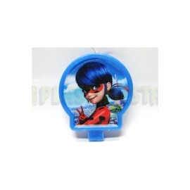 Vela medallón Ladybug 1 pz