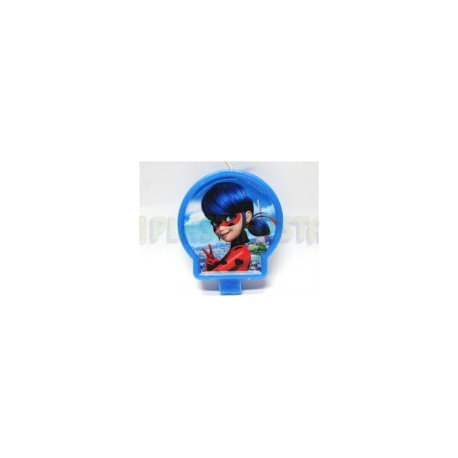 Vela medallón Ladybug 1 pz
