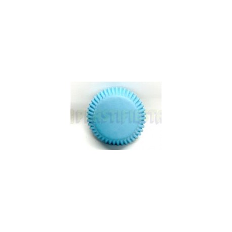 Capacillo estándar liso Azul pastel 100 pz